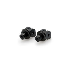 Adaptateurs Puig pour repose-pieds fixes Ducati Multistrada V4 RS 2024 Noir