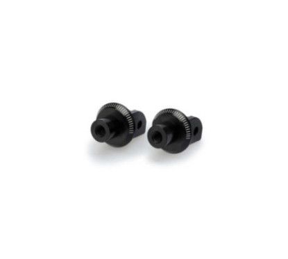 puig adapters fixed pegg driver and passenger ducati panigale v4 r 20 24 black