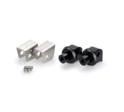 puig adapters fixed passenger pegs bmw f800 gs 24 25 black