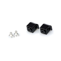 puig adjustable passenger pegs adapters yamaha t max 560 2025 black