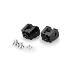 Puig verstellbare Fahrerfussrastenadapter Ducati Multistrada V4 RS 2024 schwarz