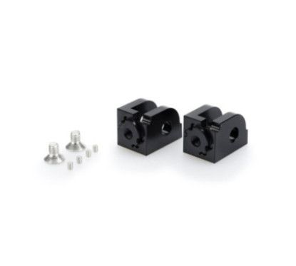 Puig verstellbare Fahrerrastenadapter BMW R12 24 25 schwarz