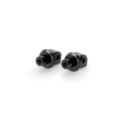 Adaptadores Puig para estriberas fijas de pasajero Yamaha MT 09 21 23 negro