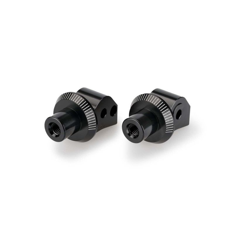 puig fixed passenger pegs adapters honda nt1100 dct 2025 black