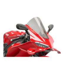puig windshield r racer for ducati panigale v4 2025 light smoke