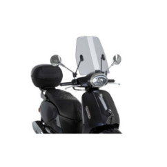 puig windshield scooter urban for qj ltr 125 2025 light smoke