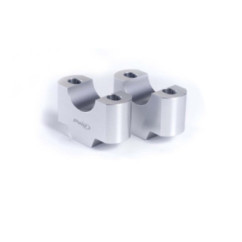 Elevadores Puig para manillar BMW F800 GS 24/25 plata cod21809p