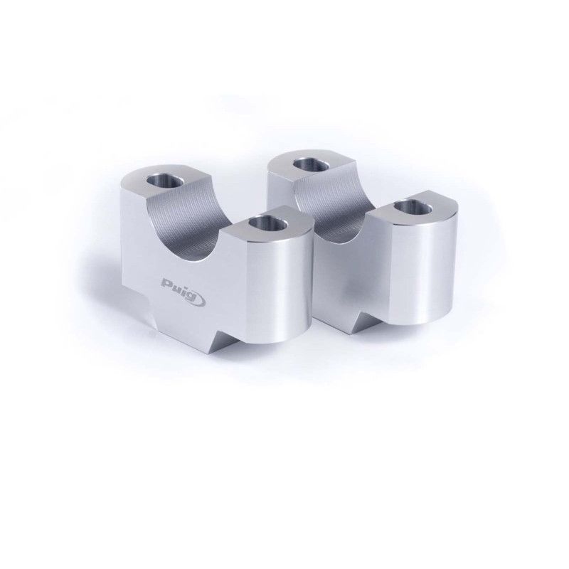 Elevadores Puig para manillar BMW F800 GS 24/25 plata cod21809p