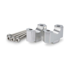 rehausseurs Puig pour guidon BMW F900 GS 2024/2025 argent 22183P