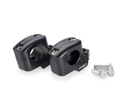 puig risers pullback for handlebars yamaha mt 09 and amt 24 25 black 22101n