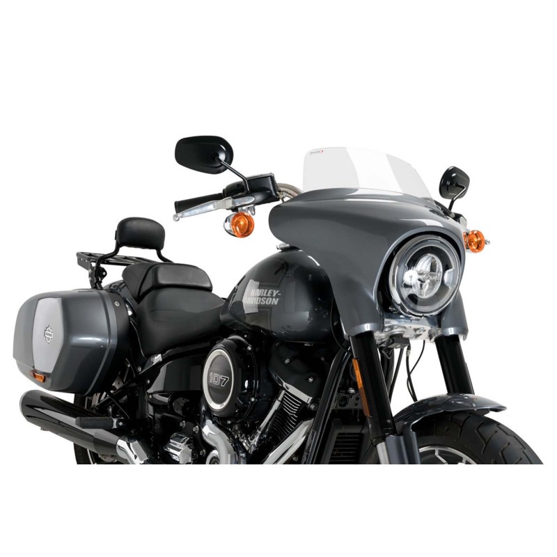 PUIG CUPOLINO HIGH-ROAD SPORT HARLEY DAVIDSON SOFTAIL SPORT GLIDE FLSB 18-21 TRASPARENTE