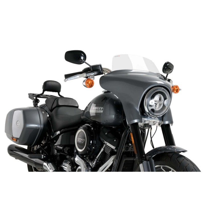 PUIG CARENABRIS HIGH-ROAD SPORT HARLEY D. SOFTAIL SPORT GLIDE FLSB 18-21 TRANSPARENTE