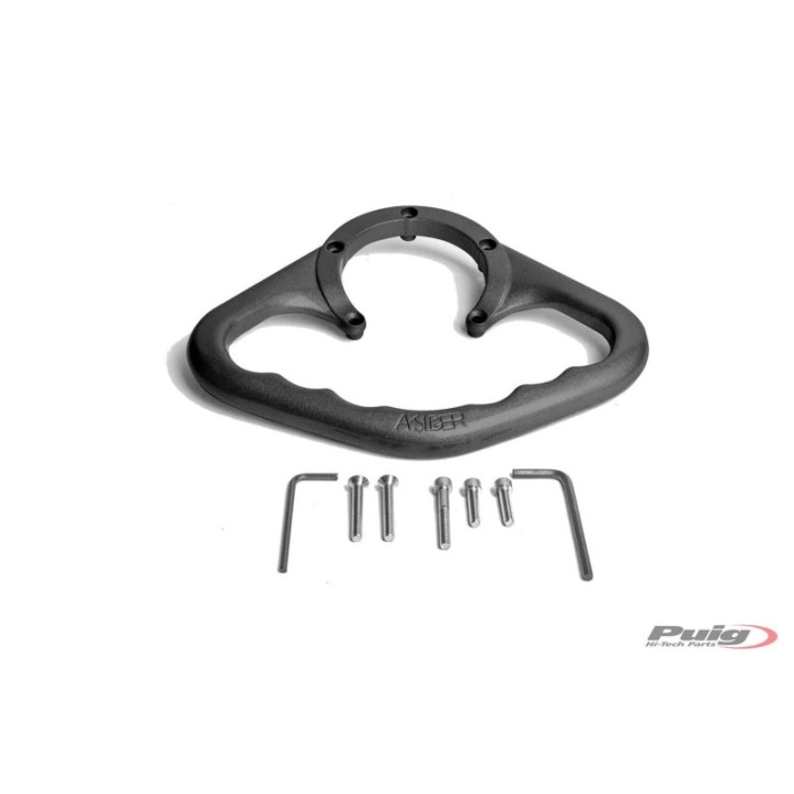 PUIG PASSENGER HANDLE APRILIA RSV4 09-14 BLACK