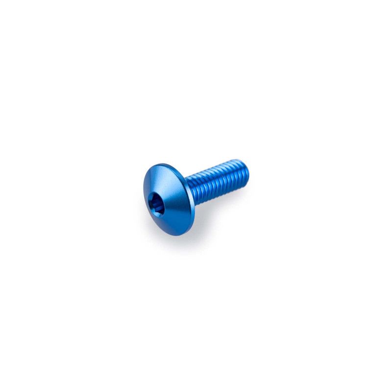 puig kit anodized screws m5 for windshields blue color