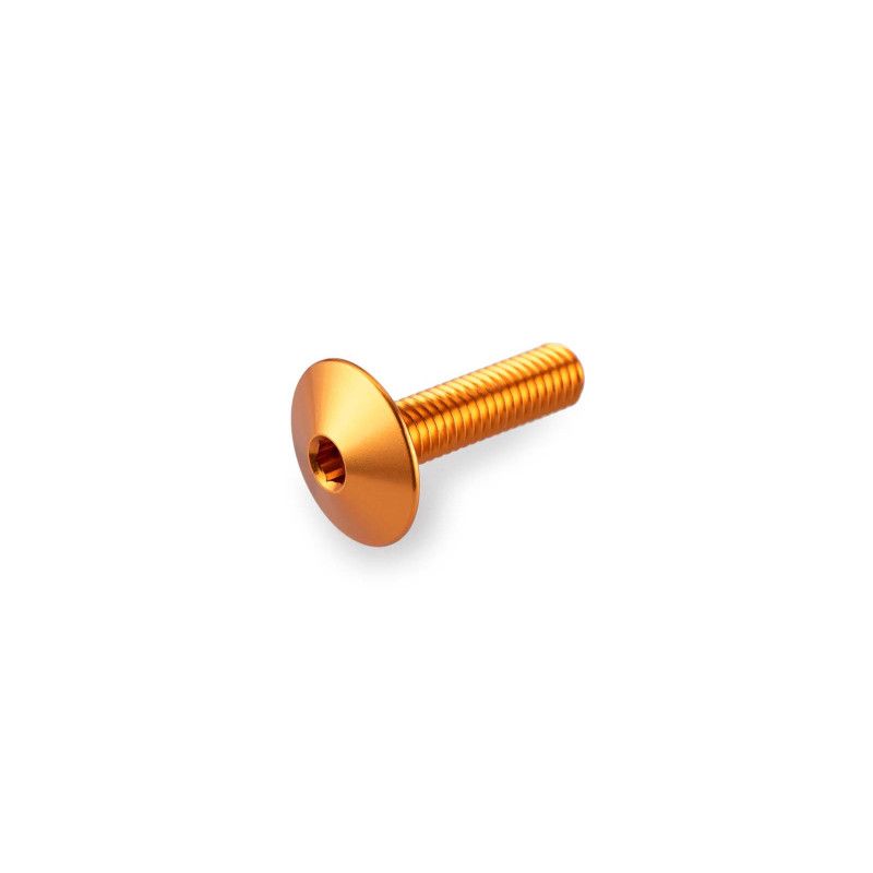 Kit de tornillos anodizados Puig M6 para parabrisas color oro