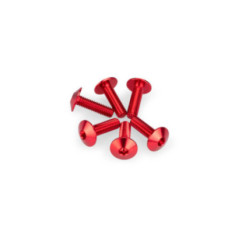 puig kit viti anodizzate m6 per cupolini colore rosso