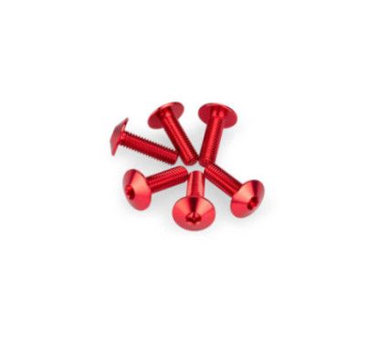 puig kit viti anodizzate m6 per cupolini colore rosso