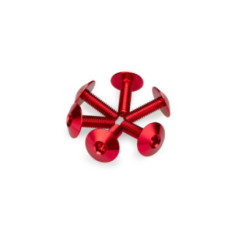 puig kit viti anodizzate m6 per cupolini colore rosso