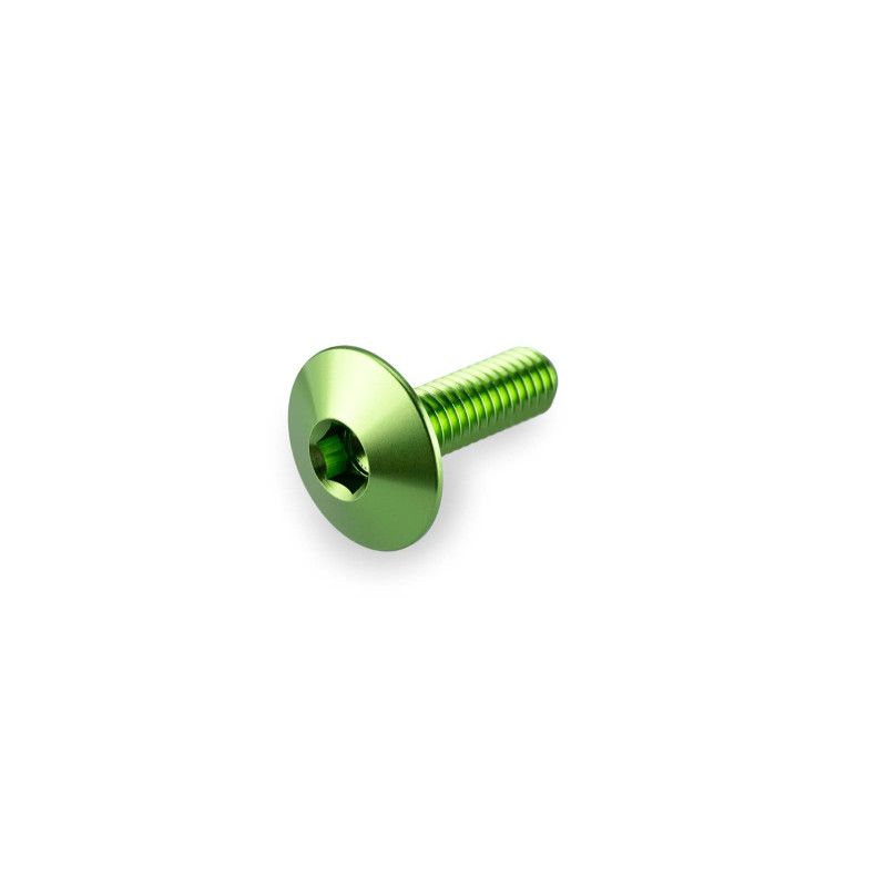 puig kit anodized screws m6 for windshields color green