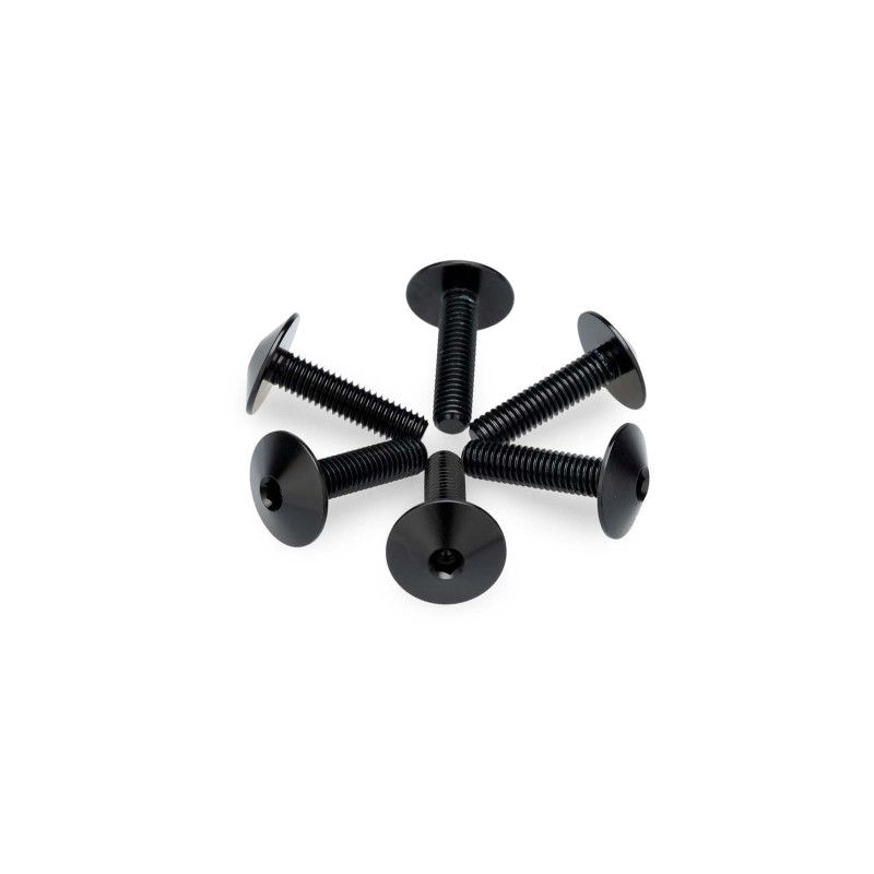 puig kit anodized screws m5 for windshields black color