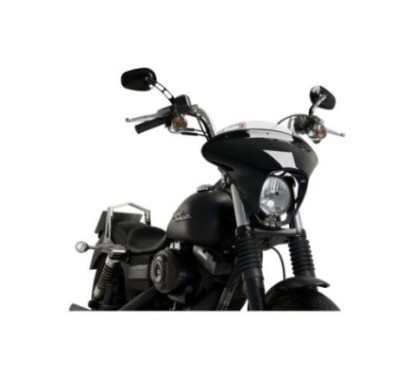 Puig Batwing SML Sport Windschutzscheibe fur Harley D Dyna Street Bob FXDB I 06 17 leicht getont
