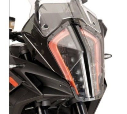 puig headlight guard for ktm 1290 super adventure rs 17 20 clear