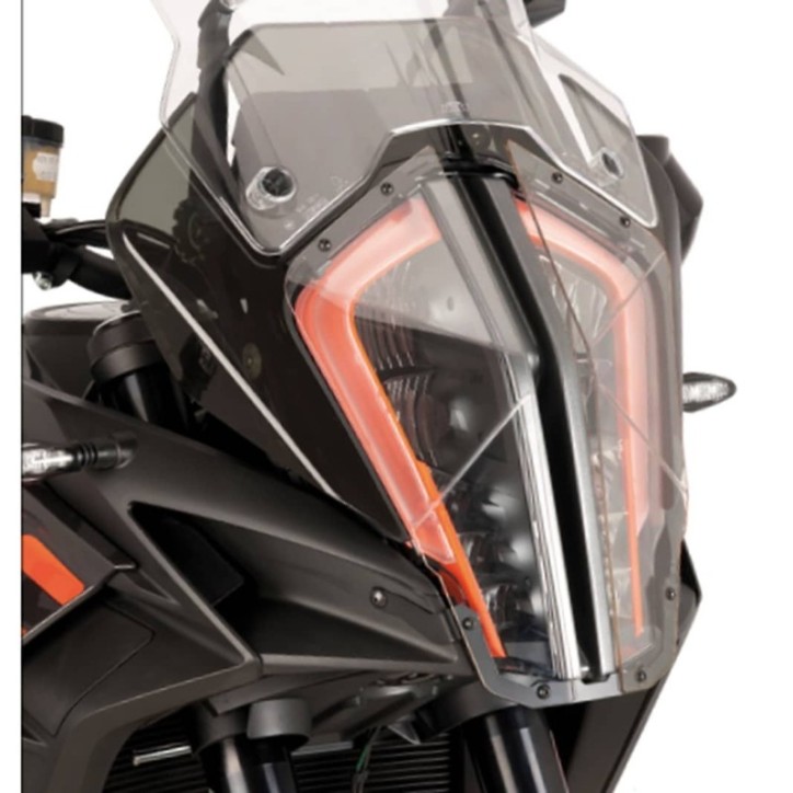 PUIG PROTECCION FARO LED KTM 1290 SUPER ADVENTURE R/S 17-20 TRANSPARENTE