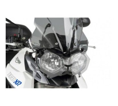 Protection de phare Puig transparente pour Triumph Tiger 800 XC 11/14