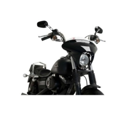 Parabrisas deportivo Puig Batwing SML para Harley D Dyna Street Bob FXDB I 06-17 transparente