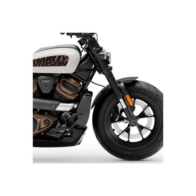puig estensione parafango anteriore per harley d sportster s 21 24 nero opaco