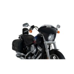 PUIG CUPOLINO BATWING SML SPORT PER HARLEY DAVIDSON SOFTAIL LOW RIDER FXLR ANNO 18-20 COLORE FUME CHIARO