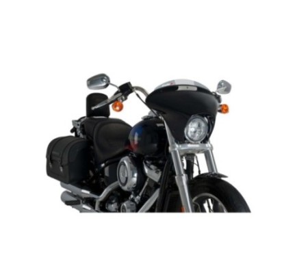 PUIG CUPULA BATWING SML SPORT HARLEY D. SOFTAIL LOW RIDER FXLR 18-20 AHUMADO