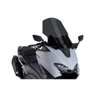 Cupula Puig V Tech Line Touring para Yamaha T-Max 530 DX SX 17-19 color ahumado oscuro