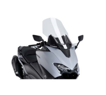 Cupula Puig V Tech Line Touring para Yamaha T Max 530 derecha izquierda 17-19 transparente
