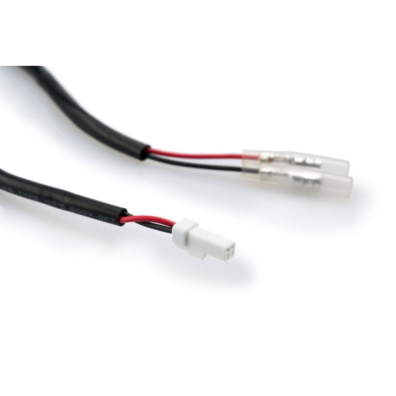 Kit de cablage Puig PlugPlay pour eclairage de plaque d'immatriculation noir