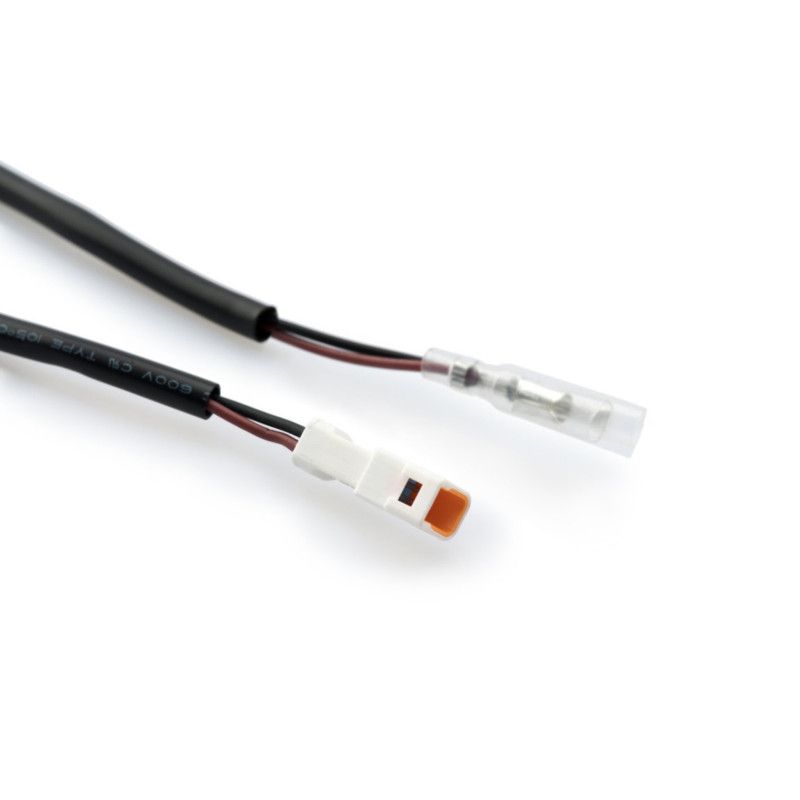 Kit cableado Puig Plugplay para luz de matricula negro