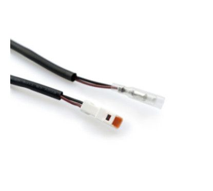 Kit cableado Puig Plugplay para luz de matricula negro