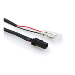Kit cableado Puig Plugplay para luz de matricula negro