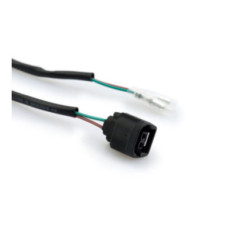 puig plugplay wiring kit for license plate light black