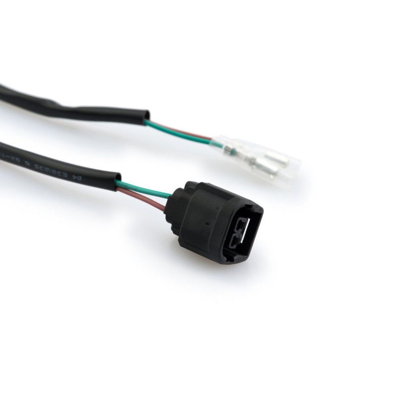 Kit cableado Puig Plugplay para luz de matricula negro