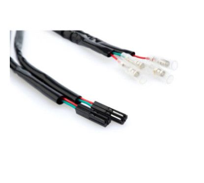 Kit de cablage plug-play Puig pour clignotants arriere noir