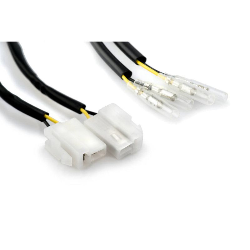 puig plugplay wiring kit for turn signals for yamaha black
