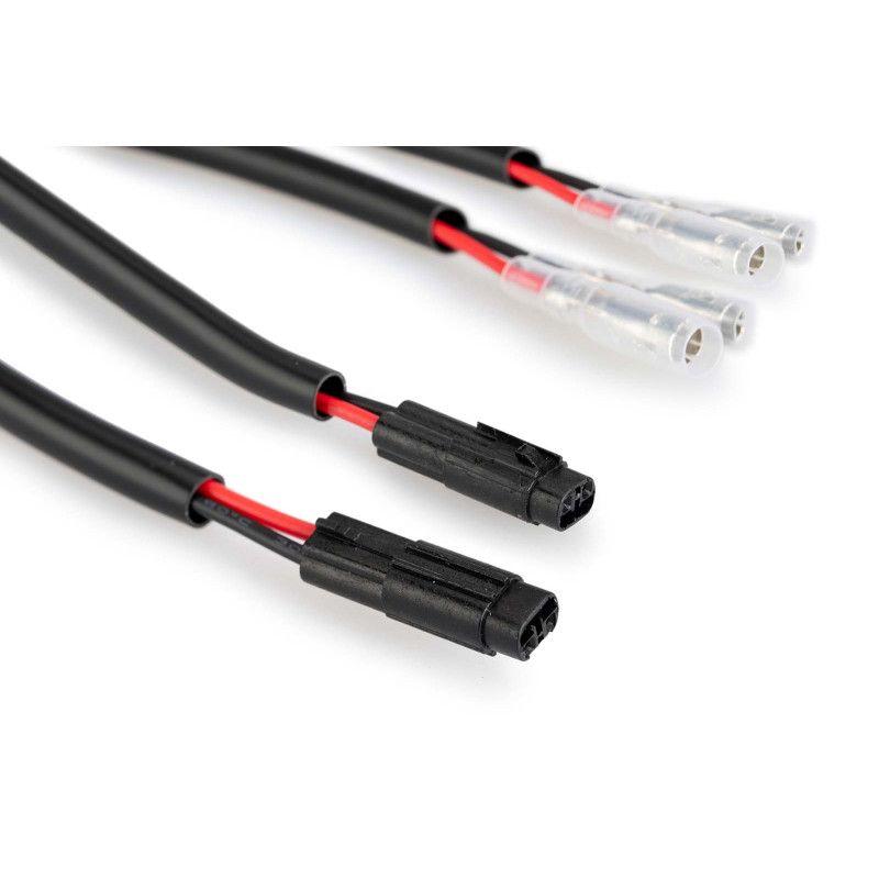 puig plugplay wiring kit for rear turn signals black