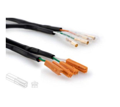 Puig Plugplay Kabelsatz fur Blinker schwarz