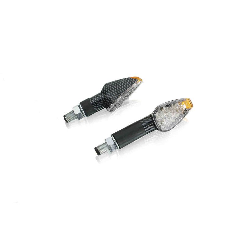 puig frecce led modello peak versione lunga carbon look
