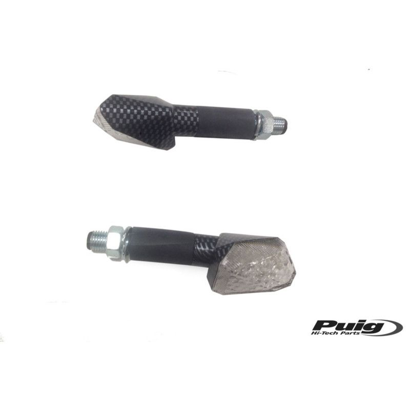 puig led arrows model rubi long version carbon look