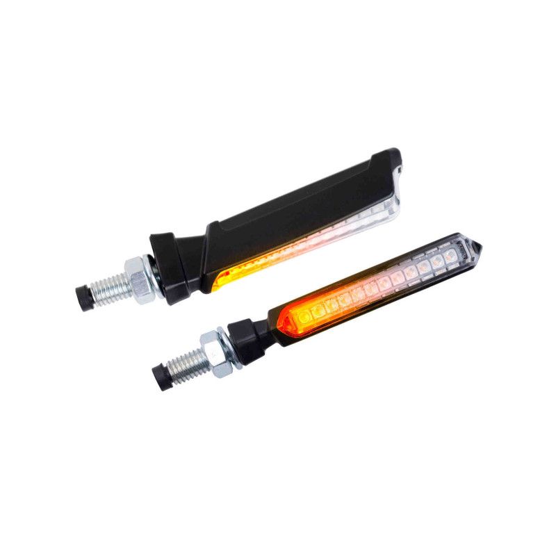 Flechas LED Puig modelo fino negro