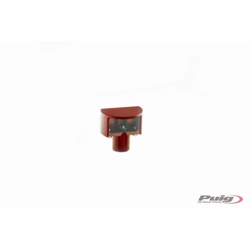 Luz de matricula LED Puig modelo rojo mate
