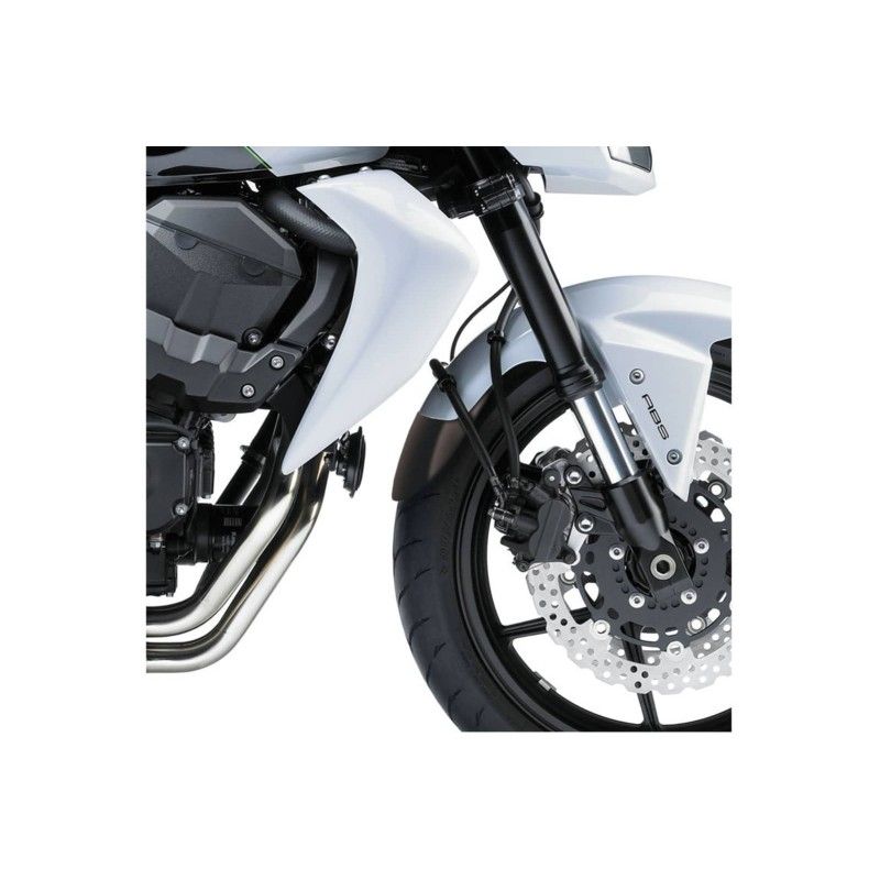 puig estensione parafango anteriore per kawasaki er 6f 09 11 nero opaco