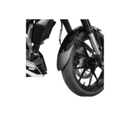 Extension de guardabarros delantero Puig para KTM 200 Duke 12/15 negro mate